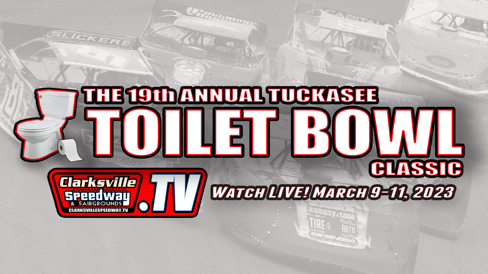 Dirt Track Friday Tuckasee Toilet Bowl Classic